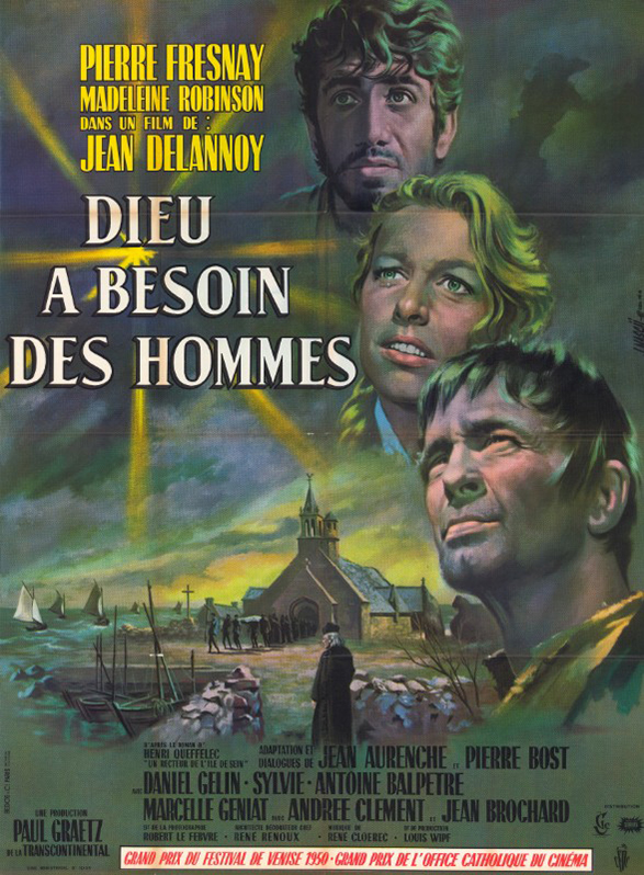 Affiche - DIEU A BESOIN DES HOMMES - Ressortie 120x160cm