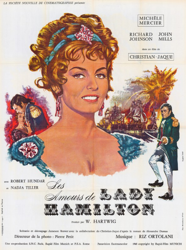 Affiche - AMOURS DE LADY HAMILTON (les) - 120x160cm