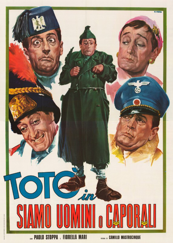 Affiche - SIAMO UOMINI O CAPORALI ? - 140x200cm