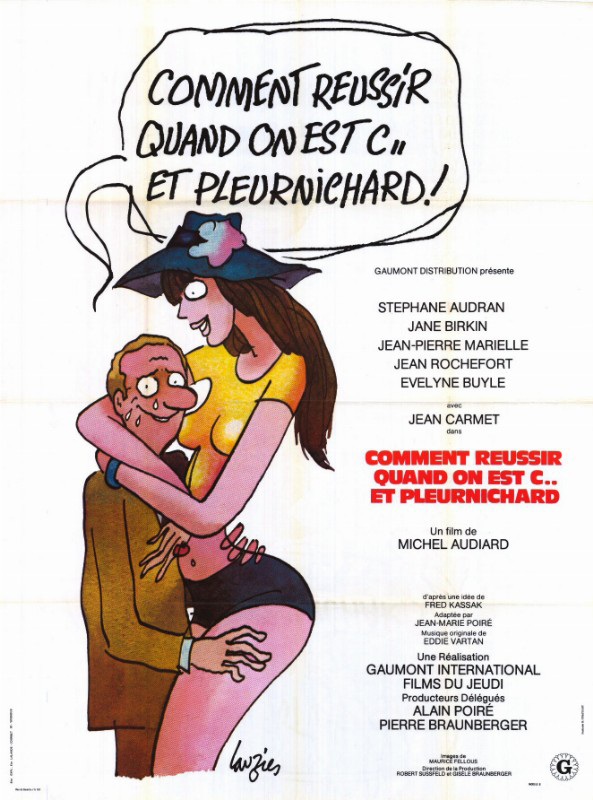 Affiche - COMMENT REUSSIR QUAND ON EST CON ET PLEURNICHARD - 120x160cm