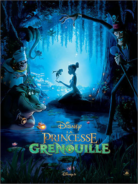 Affiche - PRINCESSE ET LA GRENOUILLE (la) - 120x160cm