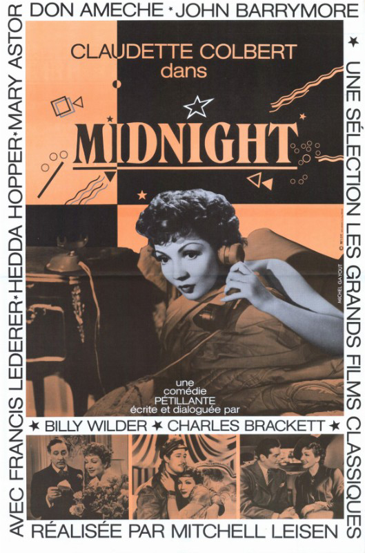 Affiche - BARONNE DE MINUIT (la) - Ressortie 60x80cm