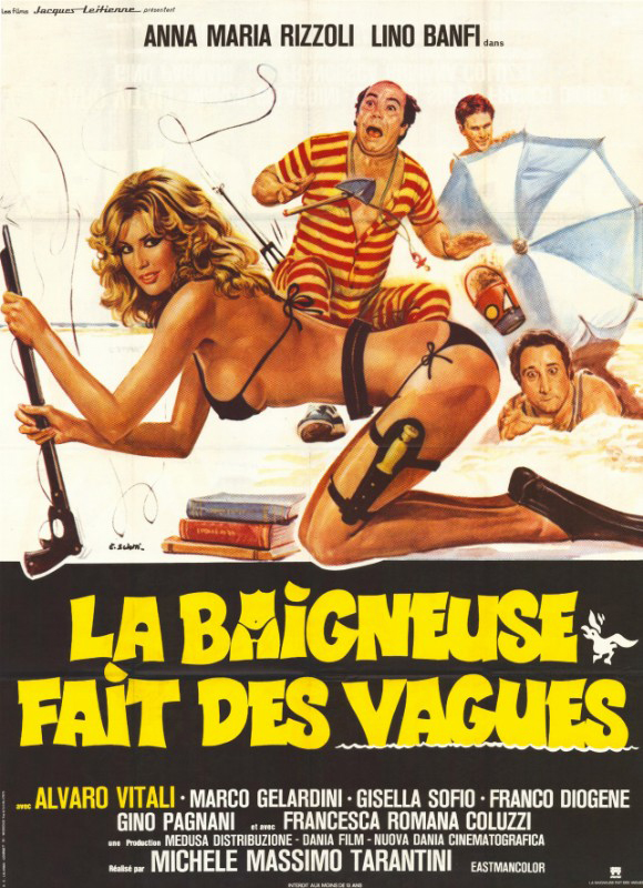 Affiche - BAIGNEUSE FAIT DES VAGUES (la) - 120x160cm