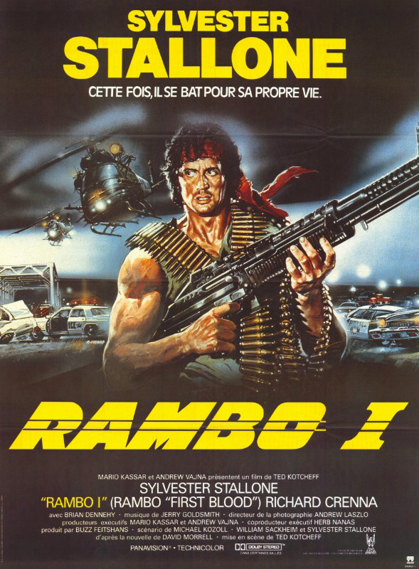 Affiche - RAMBO - Ressortie 120x160cm