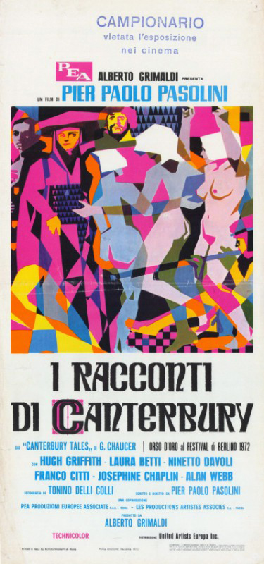 Affiche - CONTES DE CANTERBURY (les) - 33x71cm