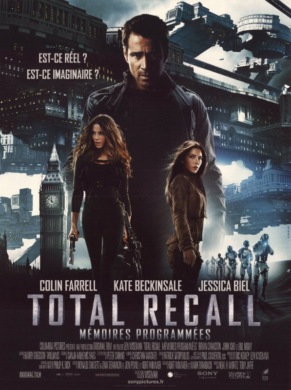 Affiche - TOTAL RECALL - MEMOIRES PROGRAMMEES - 40x55cm