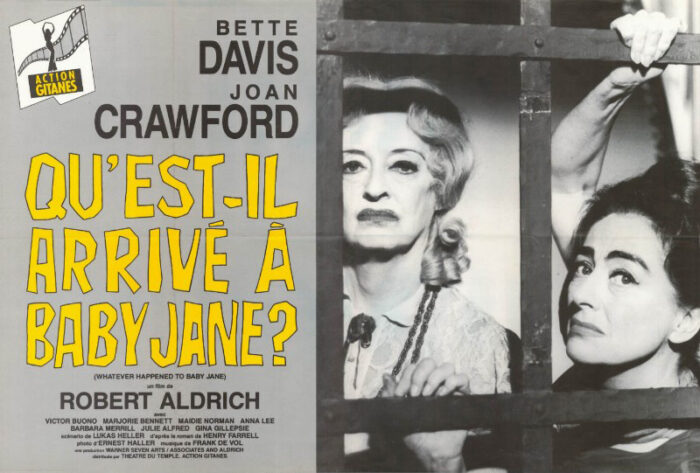 Affiche - QU'EST-IL ARRIVE A BABY JANE - Ressortie 80x120cm