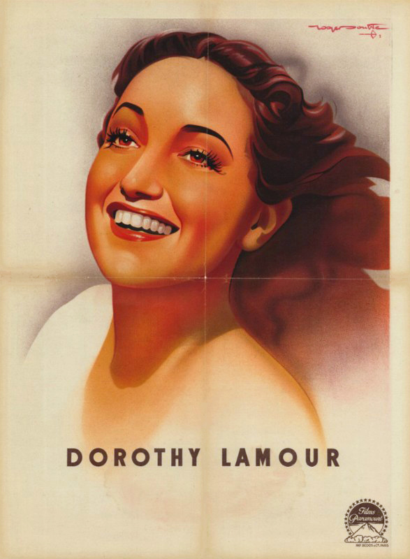 Affiche - DOROTHY LAMOUR - 60x80cm
