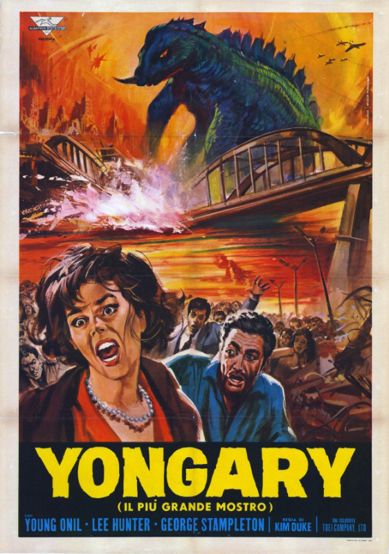 Affiche - YONGARY, MONSTRE DES ABYSSES - 100x140cm