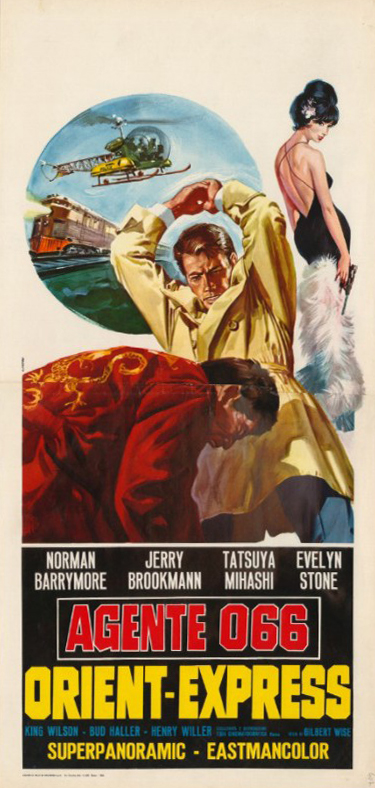 Affiche - AGENTE 066 : ORIENT-EXPRESS - 33x71cm