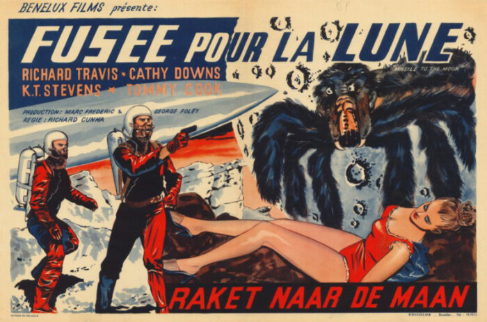 Affiche - FUSEE POUR LA LUNE - 36x56cm