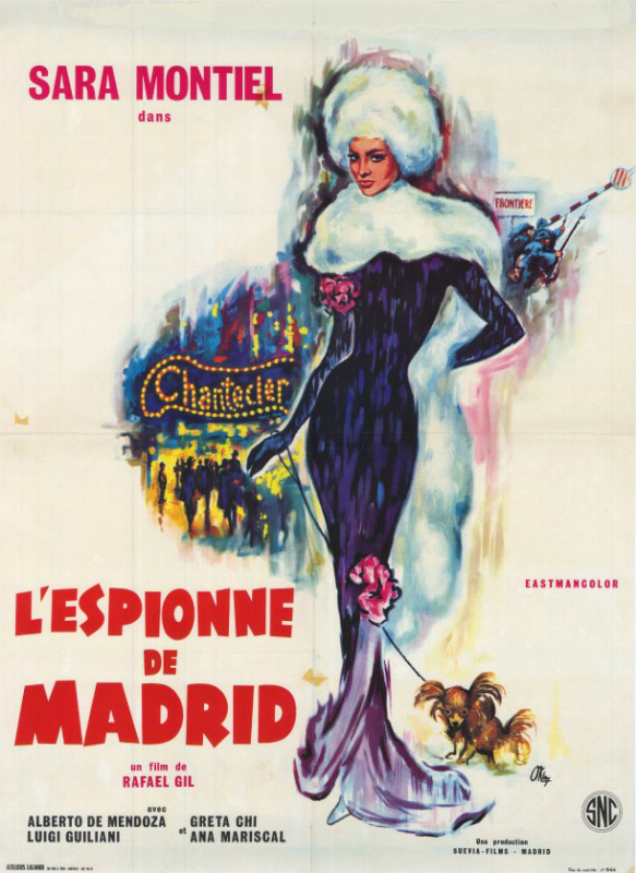 Affiche - ESPIONNE DE MADRID (l') - 60x80cm