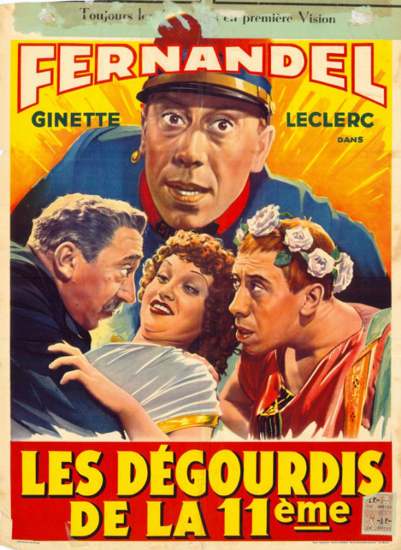 Affiche - DEGOURDIS DE LA ONZIEME (les) - Ressortie 36x56cm