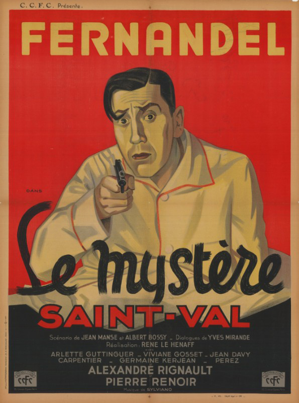 Affiche - MYSTERE SAINT-VAL (le) - 60x80cm