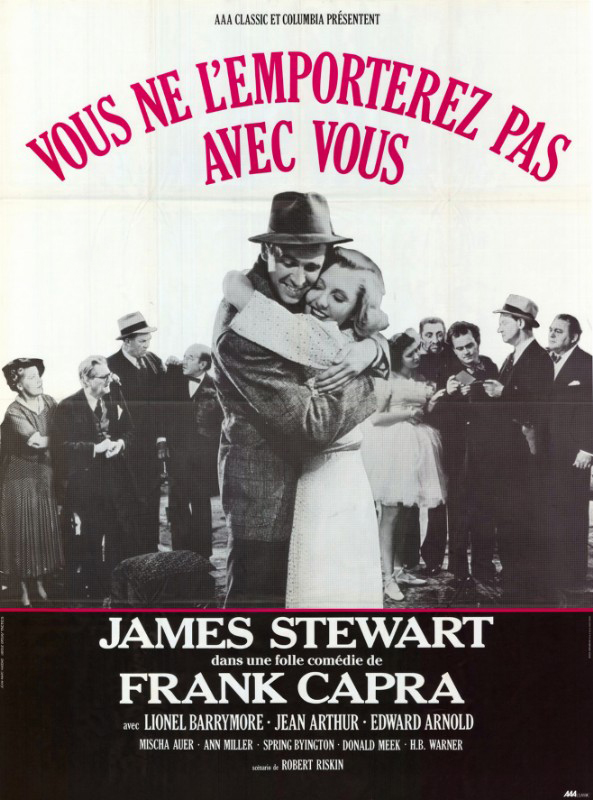 Affiche - VOUS NE L'EMPORTEREZ PAS AVEC VOUS - Ressortie 120x160cm