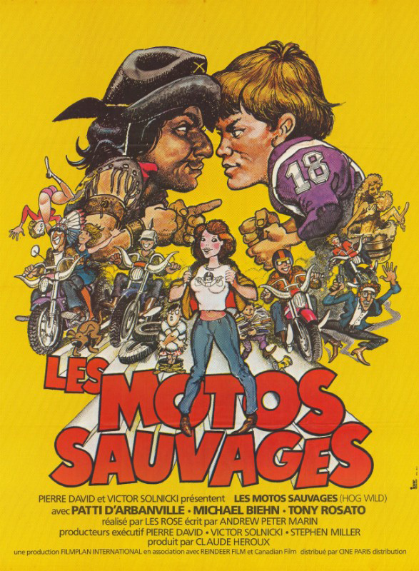 Affiche - MOTOS SAUVAGES (les) - 120x160cm