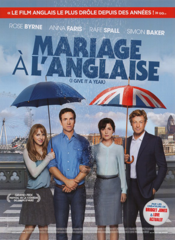 Affiche - MARIAGE A L'ANGLAISE - 40x55cm