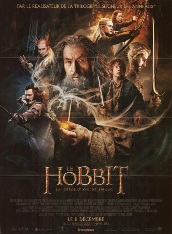 Affiche - HOBBIT : LA DESOLATION DE SMAUG (the) - 120x160cm