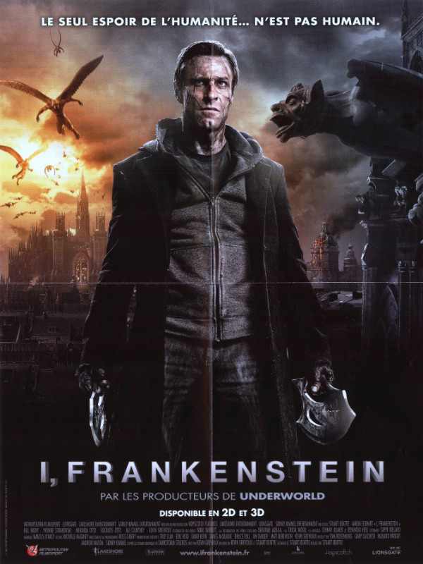 Affiche - I, FRANKENSTEIN - 40x55cm