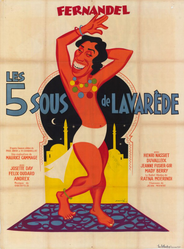 Affiche - CINQ SOUS DE LAVAREDE (les) - Ressortie 120x160cm
