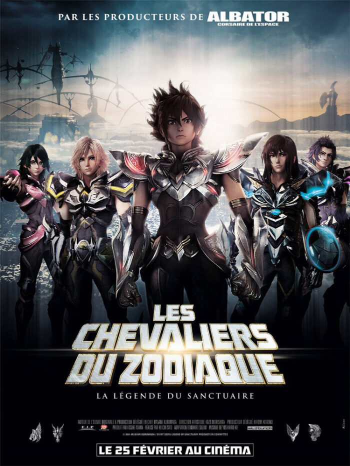 Affiche - CHEVALIERS DU ZODIAQUE : LA LEGENDE DU SANCTUAIRE - 40x55cm