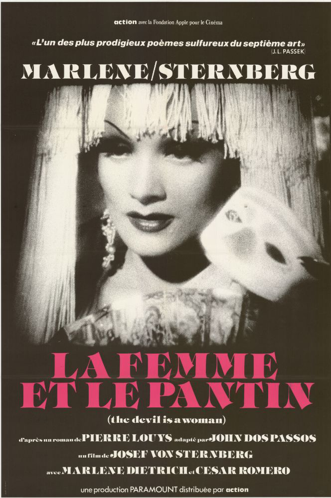 Affiche - FEMME ET LE PANTIN (la) - Ressortie 80x120cm