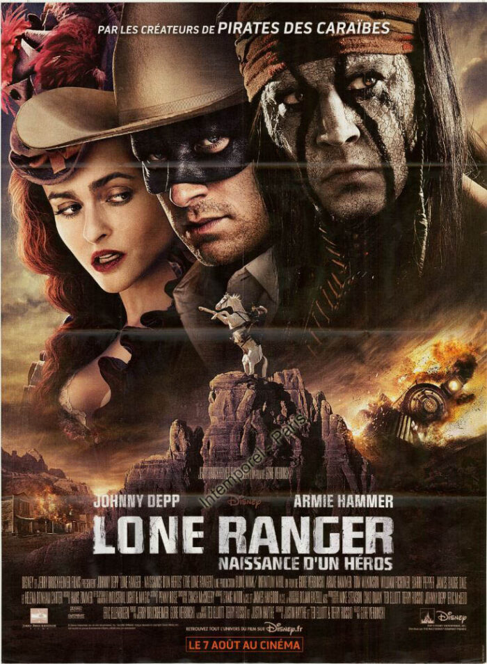 Affiche - LONE RANGER, NAISSANCE D'UN HEROS - 120x160cm