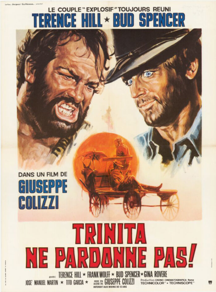 Affiche - TRINITA NE PARDONNE PAS - 60x80cm
