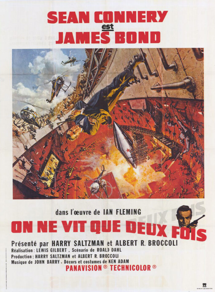 Affiche - ON NE VIT QUE DEUX FOIS - Ressortie 120x160cm