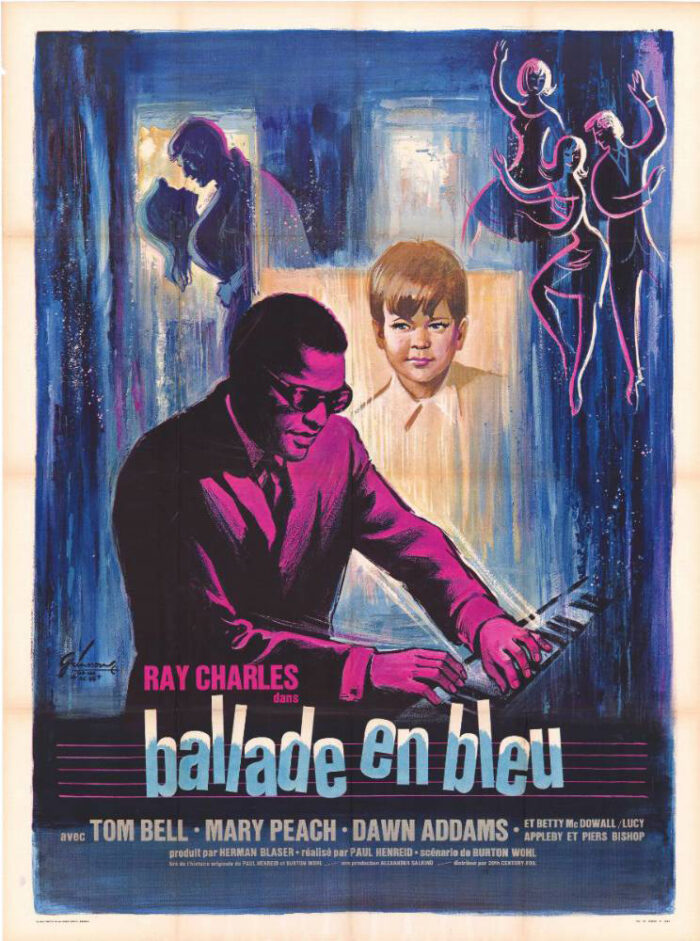 Affiche - BALLADE EN BLEU - 120x160cm