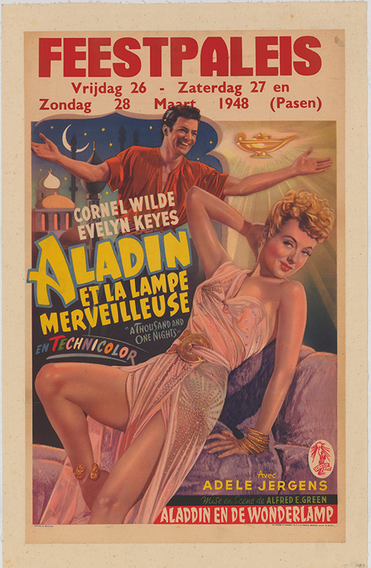 Affiche - ALADIN OU LA LAMPE MERVEILLEUSE - 36x56cm