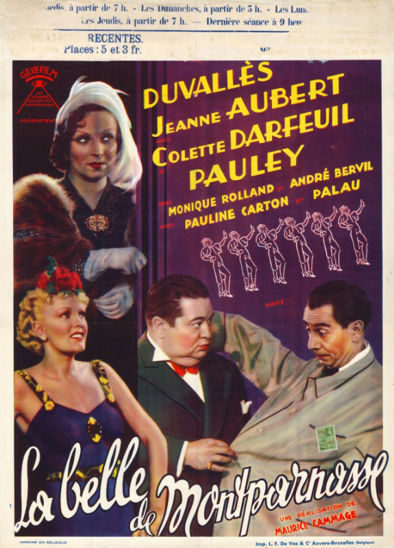 Affiche - BELLE DE MONTPARNASSE (la) - 60x80cm - BEL