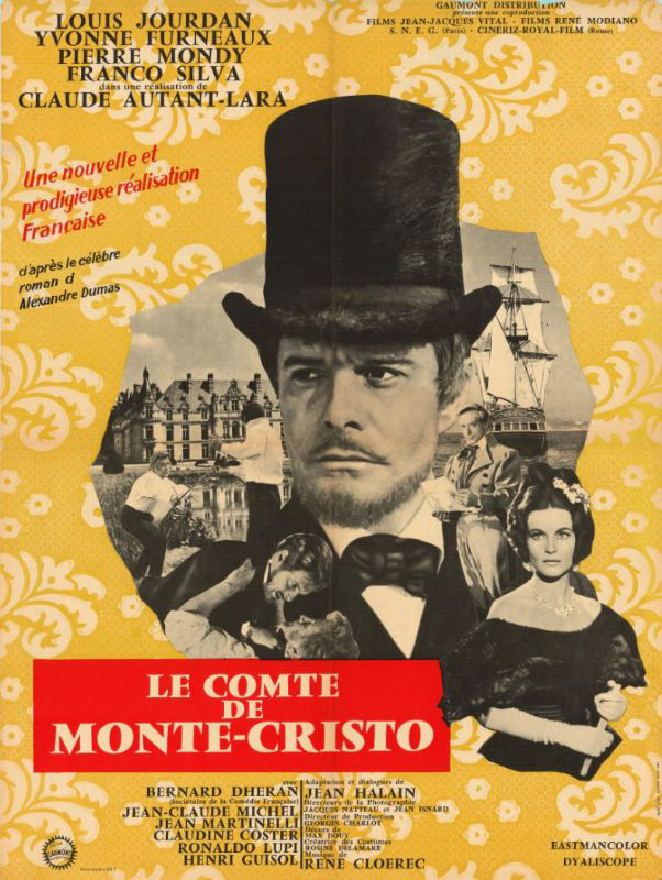 Affiche - COMTE DE MONTE-CRISTO (le) - 60x80cm B