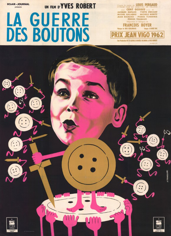 Affiche - GUERRE DES BOUTONS (la) - Ressortie 120x160cm