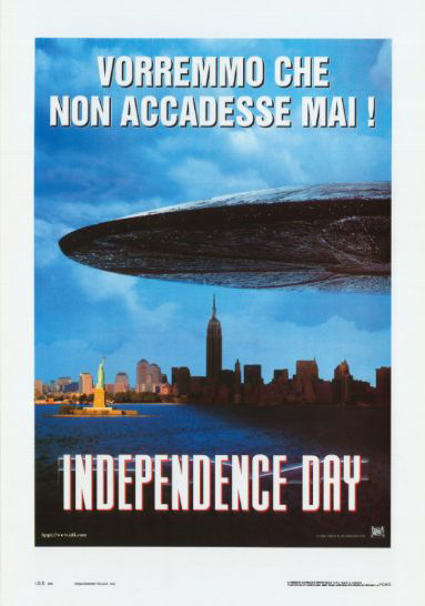 Affiche - INDEPENDENCE DAY, LE JOUR DE LA RIPOSTE - 33x71cm B