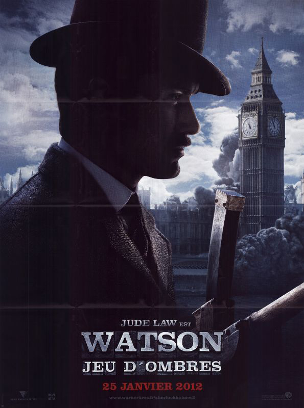 Affiche - SHERLOCK HOLMES : Jeu d'ombres - 120x160cm B