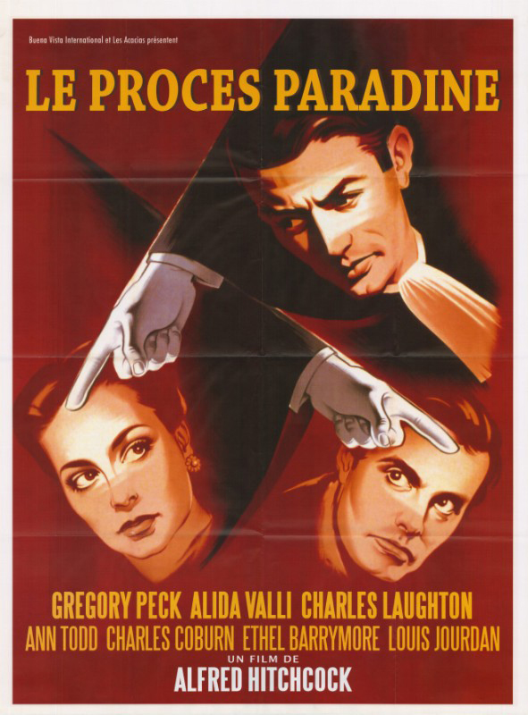 Affiche - PROCES PARADINE (le) - Ressortie 120x160cm