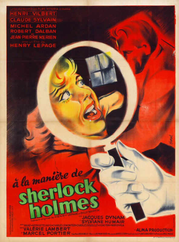 Affiche - A LA MANIERE DE SHERLOCK HOLMES - 60x80cm
