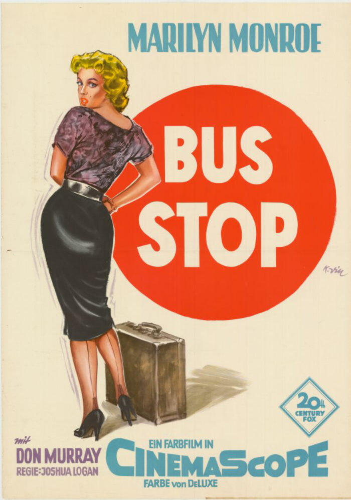 Affiche - ARRET D'AUTOBUS - 60x80cm - GER