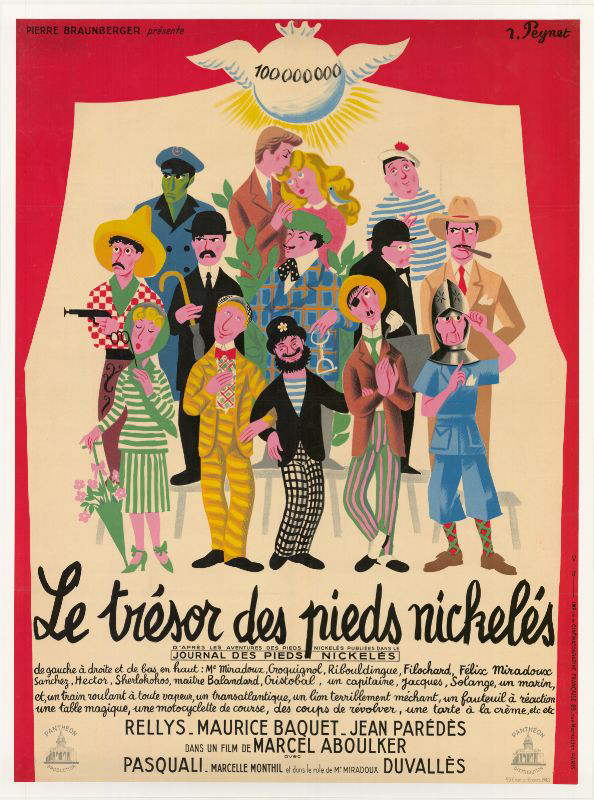 Affiche - TRESOR DES PIEDS NICKELES (le) - 120x160cm B