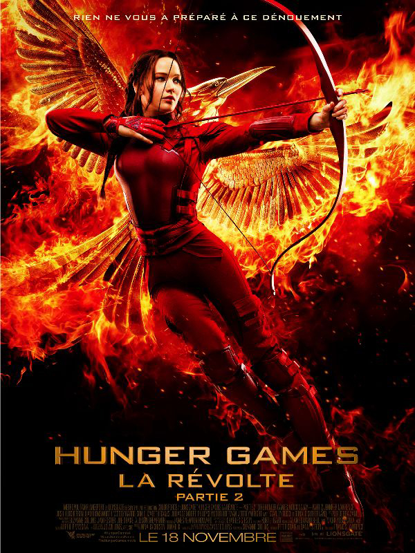 Affiche - HUNGER GAMES - LA REVOLTE : Partie 2 - 40x55cm