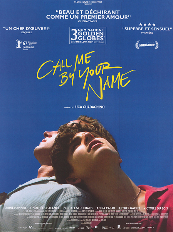 Affiche - CALL ME BY YOUR NAME - 40x55cm