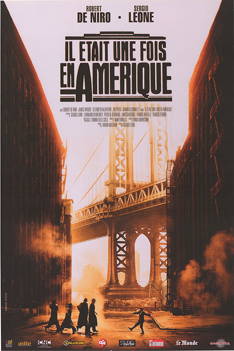 Affiche - IL ETAIT UNE FOIS EN AMERIQUE - Ressortie 40x55cm