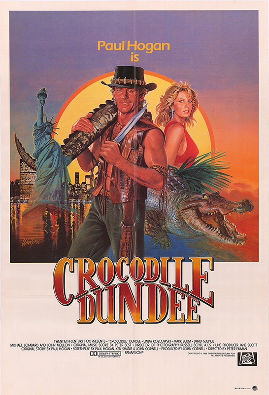 Affiche - CROCODILE DUNDEE - 70x105cm