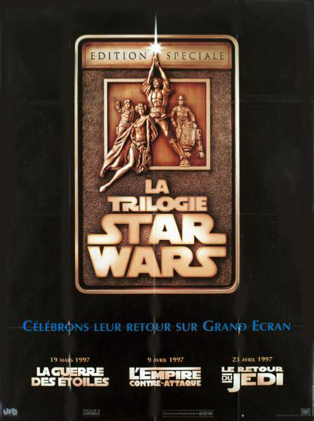 Affiche - GUERRE DES ETOILES (la) - Ressortie 120x160cm B