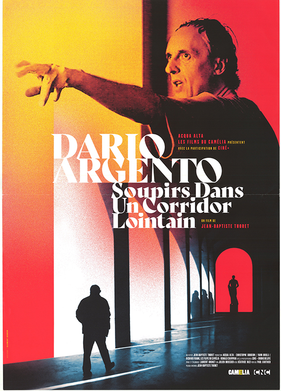 Affiche - DARIO ARGENTO, SOUPIRS DANS UN CORRIDOR - 40x55cm