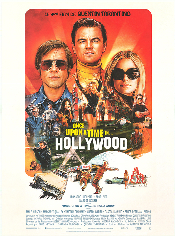 Affiche - ONCE UPON A TIME IN HOLLYWOOD - 40x55cm