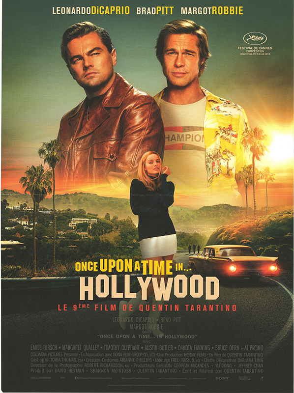 Affiche - ONCE UPON A TIME IN HOLLYWOOD - 40x55cm B