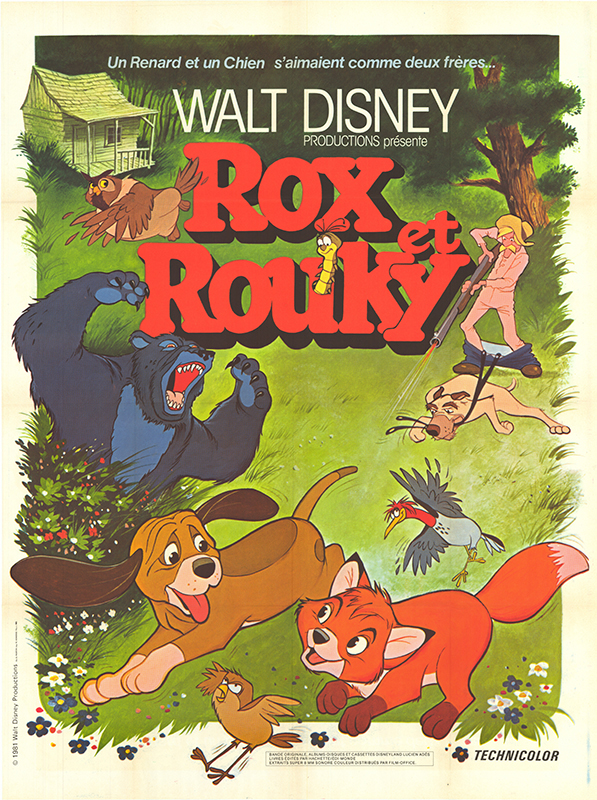 Affiche - ROX ET ROUKY - ressortie 120x160cm