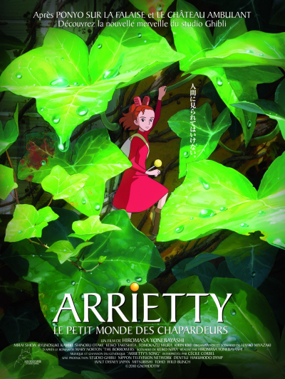 Affiche - ARRIETTY : le petit monde des chapardeurs - 120x160cm